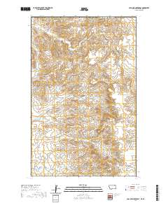Coal Mine Creek East 2020 topographic map thumbnail