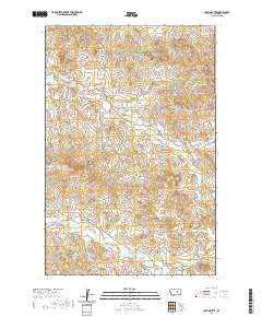 Coffin Butte 2020 topographic map thumbnail
