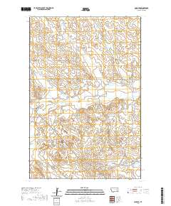 Cohagen 2020 topographic map thumbnail