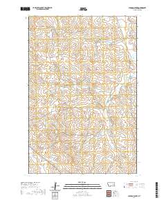 Coleman Coulee 2020 topographic map thumbnail