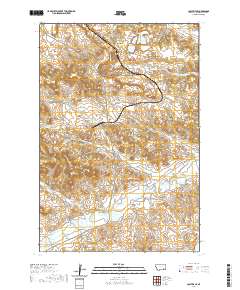 Colstrip SE 2020 topographic map thumbnail