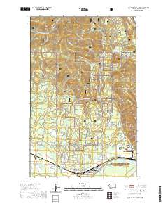 Columbia Falls North 2020 topographic map thumbnail