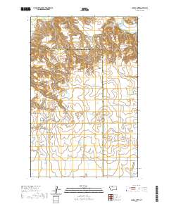Conrad Butte 2020 topographic map thumbnail