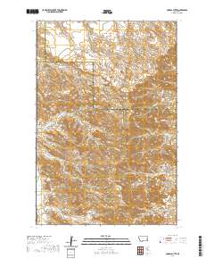 Corral Butte 2020 topographic map thumbnail