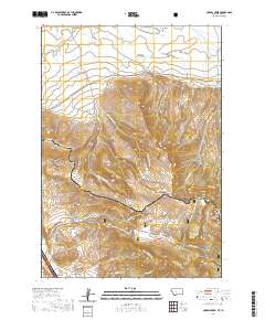 Corral Creek 2020 topographic map thumbnail