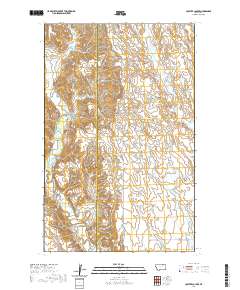 Coulter Coulee 2020 topographic map thumbnail