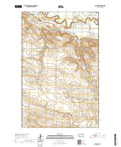 Cow Creek 2020 topographic map thumbnail