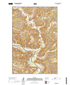 Cow Island 2020 topographic map thumbnail