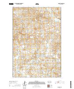Cox Butte 2020 topographic map thumbnail