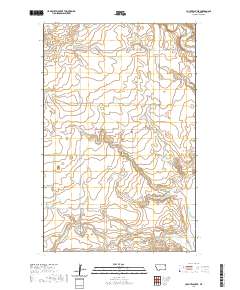 Coyote Coulee 2020 topographic map thumbnail