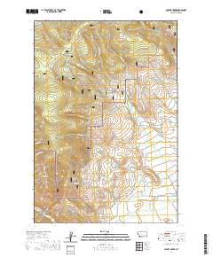 Coyote Creek 2020 topographic map thumbnail
