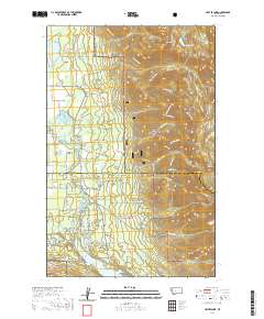 Crater Lake 2020 topographic map thumbnail