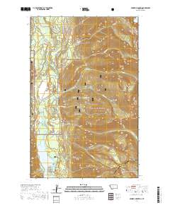 Crowell Mountain 2020 topographic map thumbnail