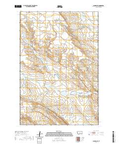 Cushman NE 2020 topographic map thumbnail