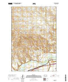 Custer 2020 topographic map thumbnail
