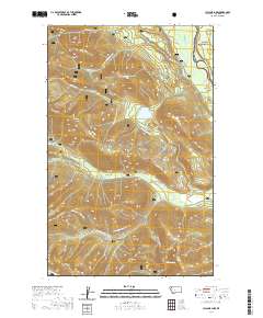 Cyclone Lake 2020 topographic map thumbnail
