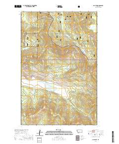Dahl Lake 2020 topographic map thumbnail