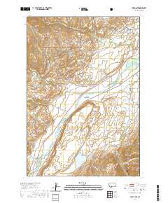 Dailey Lake 2020 topographic map thumbnail