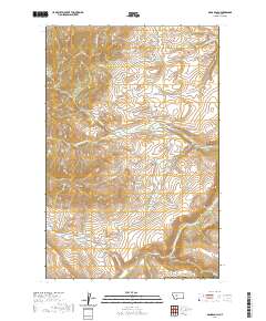 Dana Ranch 2020 topographic map thumbnail