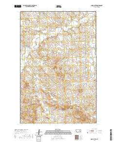 Darby Buttes 2020 topographic map thumbnail