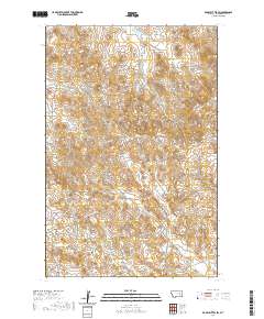 Darby Buttes SW 2020 topographic map thumbnail