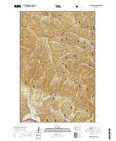 De Borgia North 2020 topographic map thumbnail