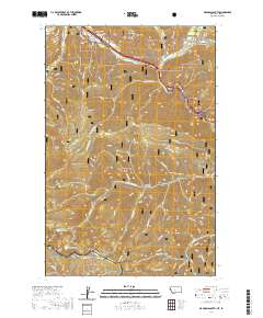 De Borgia South 2020 topographic map thumbnail