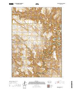 Dead Indian Hill 2020 topographic map thumbnail