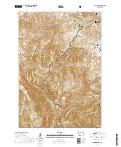 Deadman Lake 2020 topographic map thumbnail