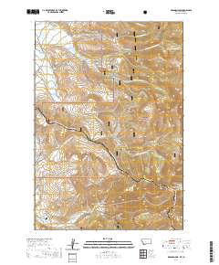 Deadman Pass 2020 topographic map thumbnail