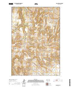 Deep Creek SE 2020 topographic map thumbnail