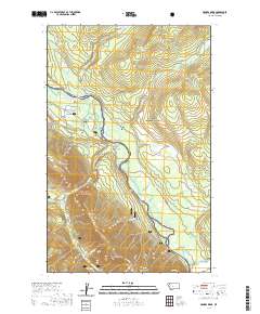 Demers Ridge 2020 topographic map thumbnail