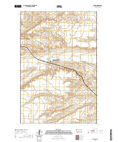 Denton 2020 topographic map thumbnail