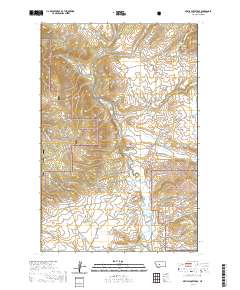 Devils Footstool 2020 topographic map thumbnail