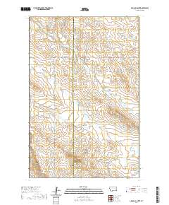 Diamond G Butte 2020 topographic map thumbnail