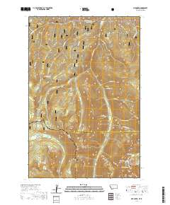 Dick Creek 2020 topographic map thumbnail