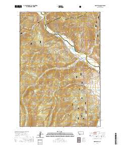 Dickie Hills 2020 topographic map thumbnail