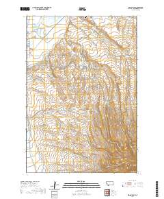 Dillon East 2020 topographic map thumbnail