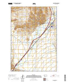 Dillon West 2020 topographic map thumbnail