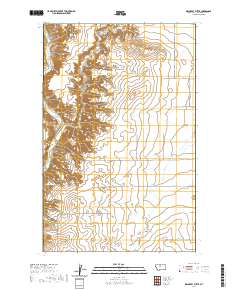 Discovery Butte 2020 topographic map thumbnail