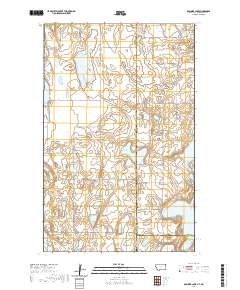 Dominek Lake 2020 topographic map thumbnail