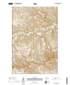 Dovetail Butte 2020 topographic map thumbnail