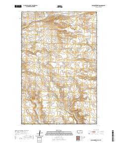 Down Reservoir SW 2020 topographic map thumbnail