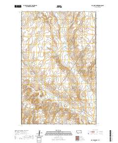 Dry Fork Creek 2020 topographic map thumbnail