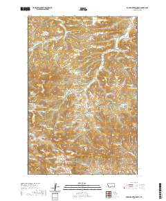 Dunn Mountain North 2020 topographic map thumbnail