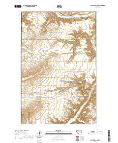 Dutch Henry Coulee 2020 topographic map thumbnail
