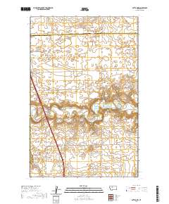 Dutton NW 2020 topographic map thumbnail