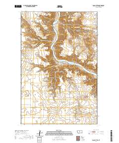 Eagle Buttes 2020 topographic map thumbnail