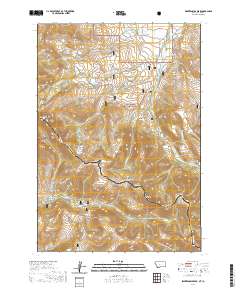 Eighteenmile Peak 2020 topographic map thumbnail