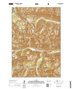 El Capitan 2020 topographic map thumbnail